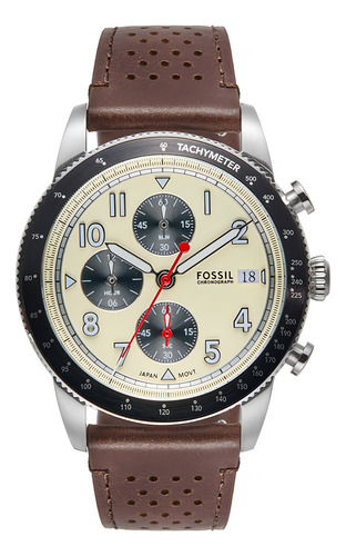 Relógio masculino Fossil Sport Tourer Litehide 42mm