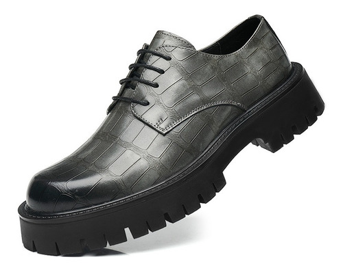 Zapatos De Cuero De Hombre De Corte Bajo Formal De Negocios