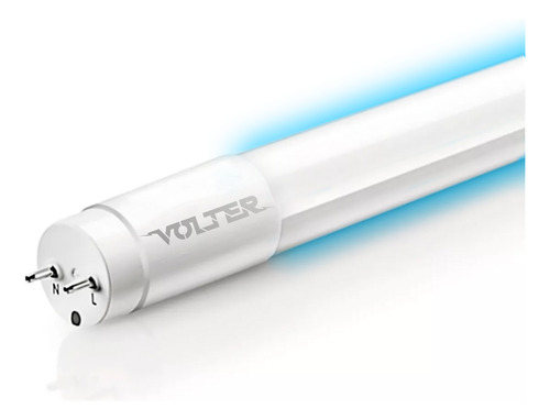 Kit 8 Lâmpada Led T8 18w Volter 120cm Bivolt Escolha Cor