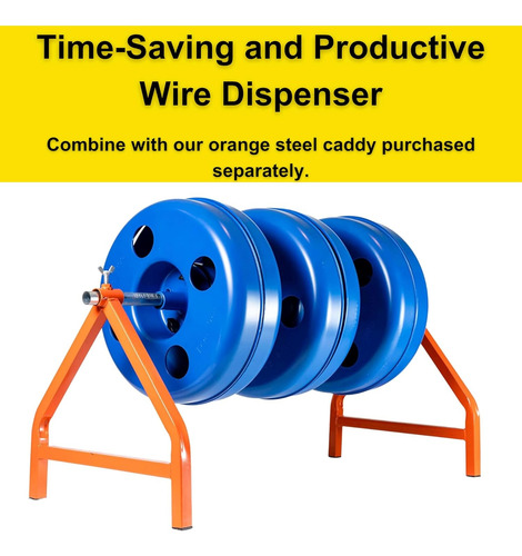 Eip Wire Caddy Con Varilla De Carrete De 24 Pulgadas | Portá