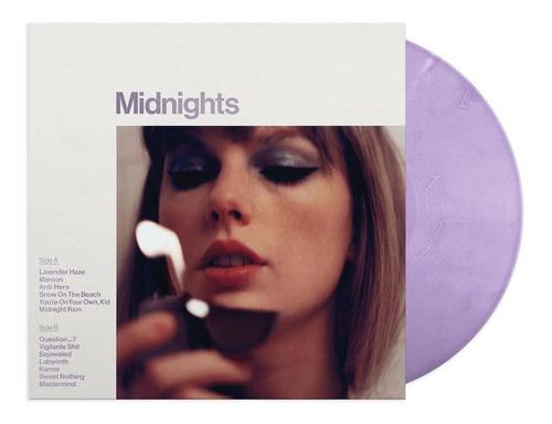 Vinilo Midnights Lavender Edition - Taylor Swift Taylor Swift