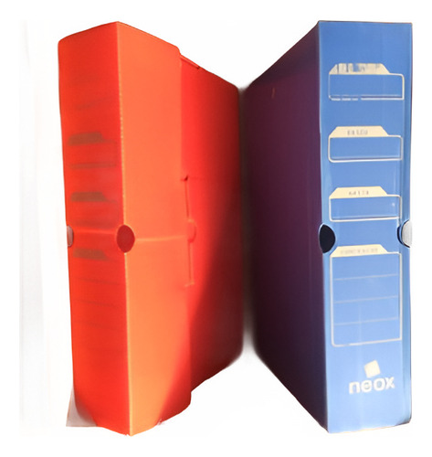 Caja Archivo Plastica 37 X 28 X 9 Son 7