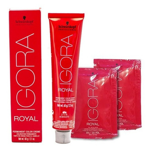 Imagen 1 de 1 de Tintura De Cabello Igora Royal Schwarzkopf