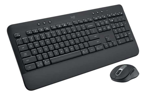 Kit Teclado E Mouse Sem Fio 2,4ghz Mk650 920-010992 Logitech Mouse Grafite Teclado Grafite