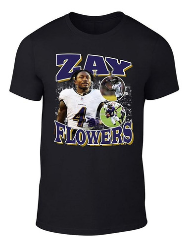 Camiseta Zay Flowers, Playera Fútbol Promesa