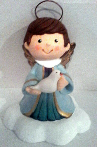 Angel Tope De Torta,primera Comunion,bautizo,recuerdos.