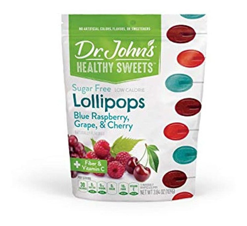 Paletas Ovaladas De Frutas Clásicas Sin Azúcar Dr. John's He