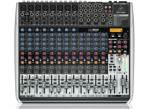 Consola Behringer Mezcladora Xenyx Qx2222usb