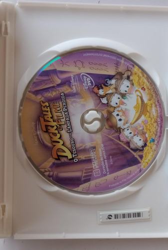 Ducktales O Filme O Tesouro Da Lampada Perdida Dvd - Disney (Usado)