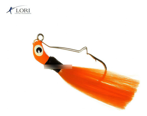 Isca Artificial Lori Jig Xuxinha Anti Enrosco - 12gr Cor COR LARANJA