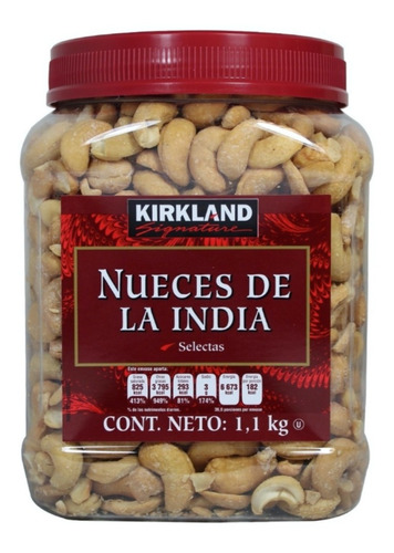  Nuez De La India Kirkland Signature De 1.13 Kg