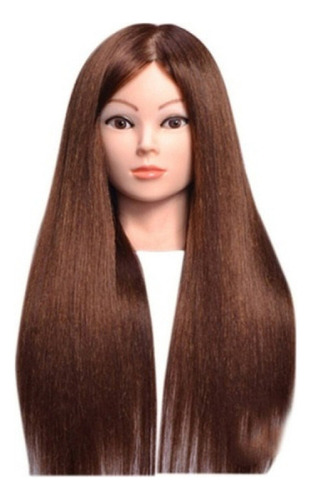 Maniquí Americano Cabeza De Cabello Real Maniquí Cabeza