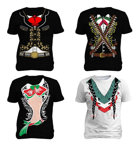 Vectores Mariachi Charro Mexicanos Patrio Playeras + Previas