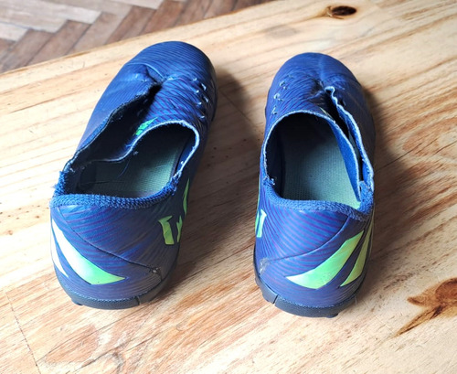 Botines Adidas De Futbol Infantil Talle 35 Y Medio (Usado)