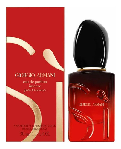 Armani Si Passione Armani Si Passione Intense Edp 30ml Refilavel Edp Intense 30 Ml Para Feminino
