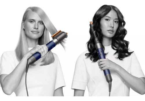 Cepillo Secador Voluminizador Modelador 4 En 1 Dyson Briza Gris/azul