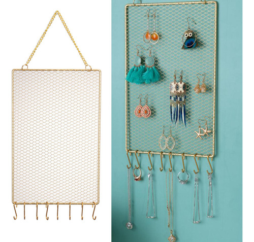 Colgador De Organizador De Joyas Soporte De Collar Vertical