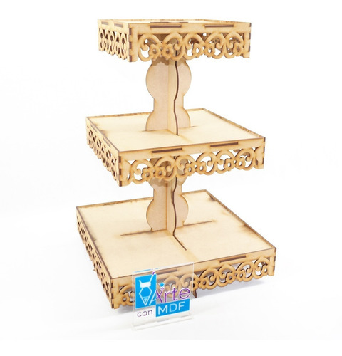 Imagen 6 de 10 de Kit Candy Bar B Mesa De Dulces Cupcakes Muebles Para Fiesta