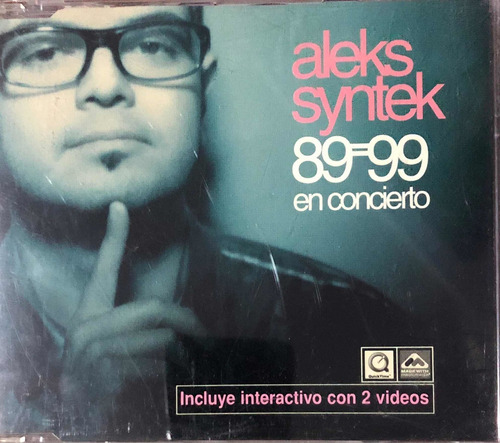 Aleks Syntek Cd. 89-99 En Concierto