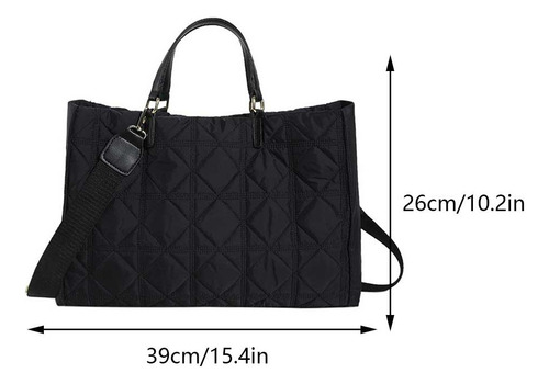 . Bolso De Mano Acolchado For Mujer, Bandolera Informal