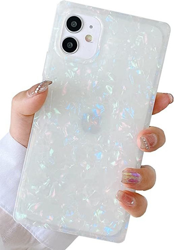 Kerzzil Luxury Sparkle Glitter Square Phone 11 Case, Chic Sl