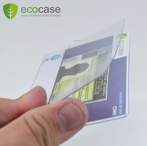 Billetera Eco Case Protetor CNH Habilitação Documento