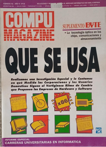 Revista Compumagazine Año 6 N°55 1993