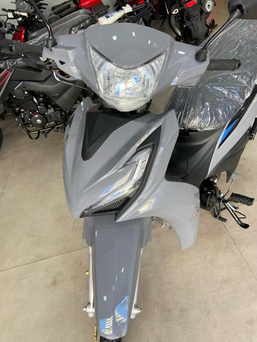 Moto Rio 125 Cc Cinza Com Efi 2024