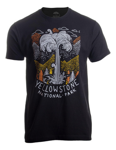 Parque Nacional De Yellowstone | Camiseta Con Estampado De C