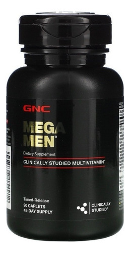 Suplemento en cápsulas GNC Mega Men Mega Men