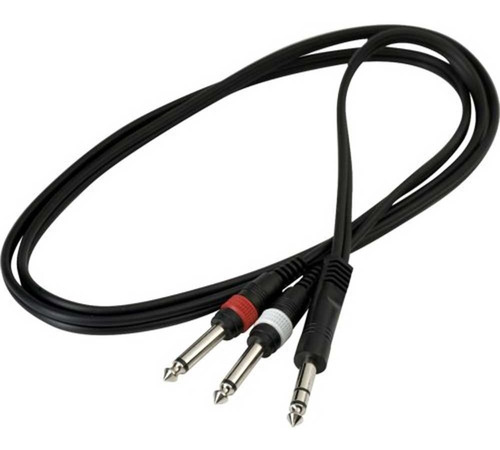 Cable Rockcable Rcl20922 Plug Stereo A 2 Plug Mono 1,5m
