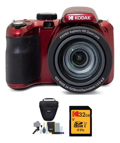 Kodak Pixpro Az425 Astro Zoom Cámara Digital De 20 Mp (rojo)