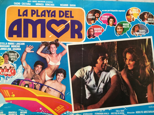 Poster N° 3-la Playa Del Amor Darin Castaña 