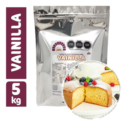 Harina Para Pastel Vainilla 5 Kg