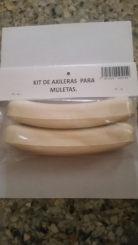 Imagen 3 de 3 de Kit De Axilera Y Puño Para Muleta