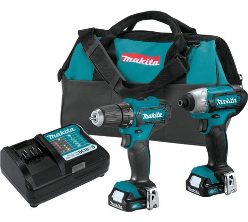 Makita Ct232 Cxt Kit Combinado De Taladro Atornillador Inalá