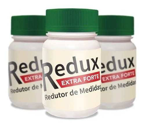Redux Extra Forte 30caps - 3 Potes