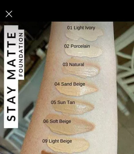  Base De Maquillaje Stay Matte /   Ml / Farmasi