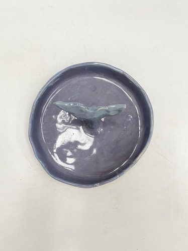 Plato Y Bowl De Cerámica De Ballena