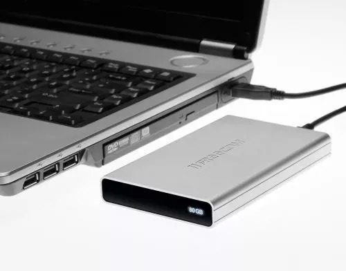 Hd Externo Freecom Led 160gb 2,5' Cinza Aluminio Portatil