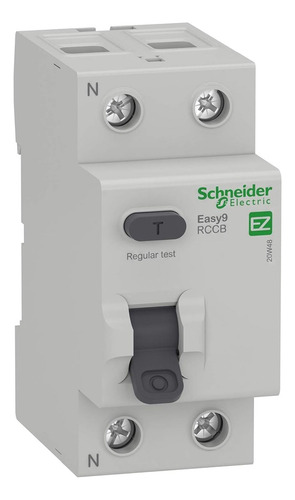 Dr Residual Schneider 30ma, 63a, 2 Polos