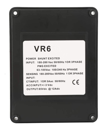 Imagen 6 de 6 de Avr Generador Cat Vr6 Regulador Voltaje Catvr6 Planta