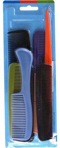 Goody #01279 Combs Family Pack 6 Unidades
