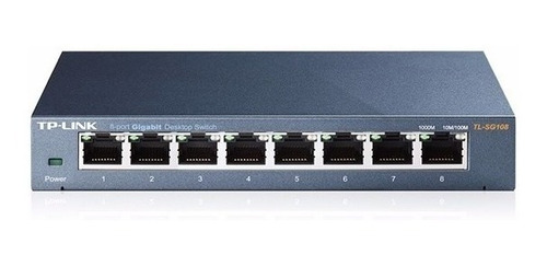 Tp Link Tl-sg108 Switch  Sobremesa 8 Puertos De 10/100/1000