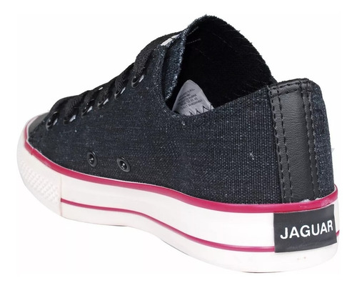 Imagen 3 de 10 de Zapatillas Jaguar Unisex Urbana Lona Clasica 8074 Original