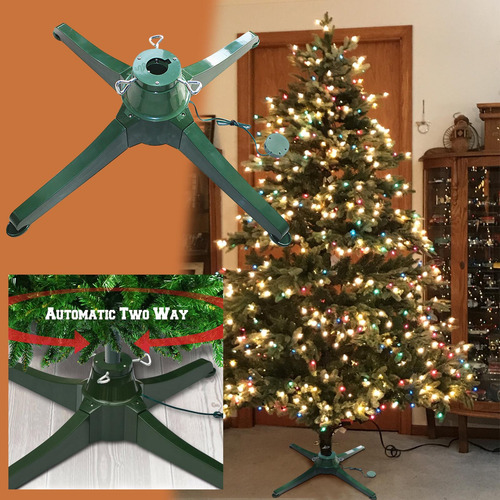 Base Giratória Grande Para Árvore De Natal, Suporte Bidireci