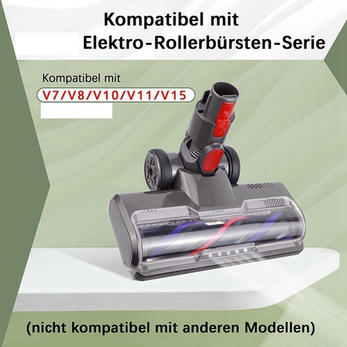 Cabezal De Cepillo De Piso Compatible Para Dyson V7 V8 V10 V