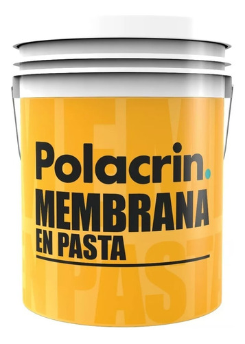 Membrana En Pasta Polacrin Impermeabilizante 20 Lts - Verde