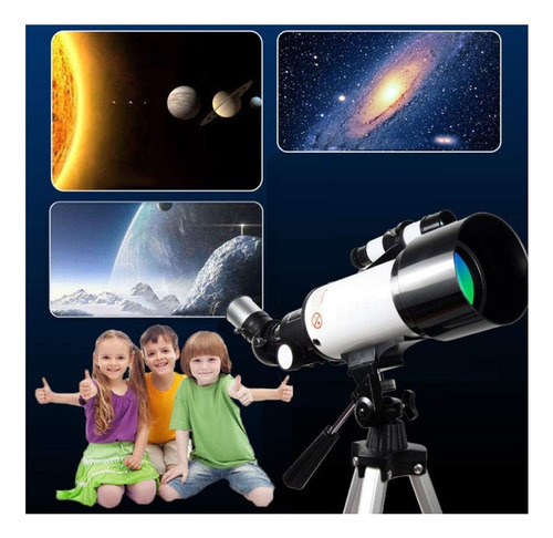 Telescópio Portátil Adultos E Crianças Iniciantes Astronomia
