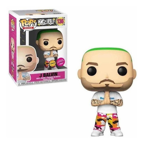Funko Pop! Rocks: J Balvin #136 Exclusive Chase Edition